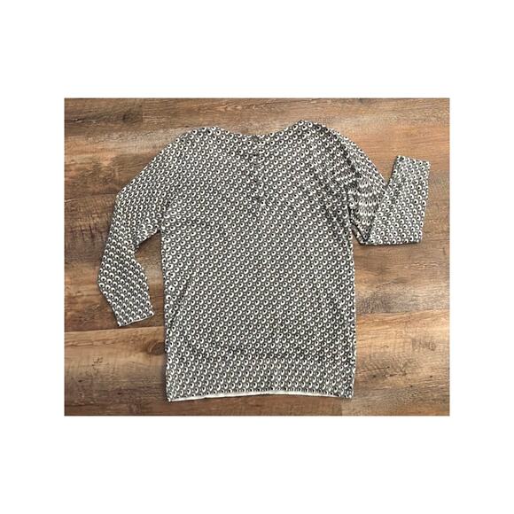 Ann Taylor Loft button back patterned lightweight sweater XS 100% Cotton - Picture 5 of 13